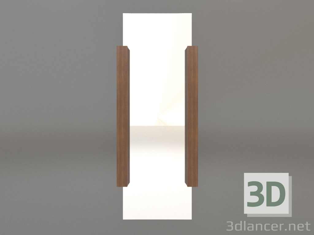3d model Mirror ZL 07 (575х1500, wood brown light) - preview