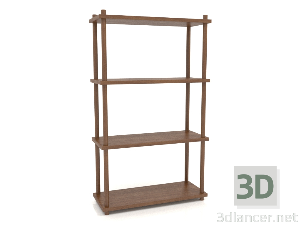 modello 3D Rack ST 04 (500х200х848, legno marrone chiaro) - anteprima