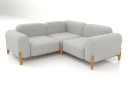 Modular sofa (composition 23)
