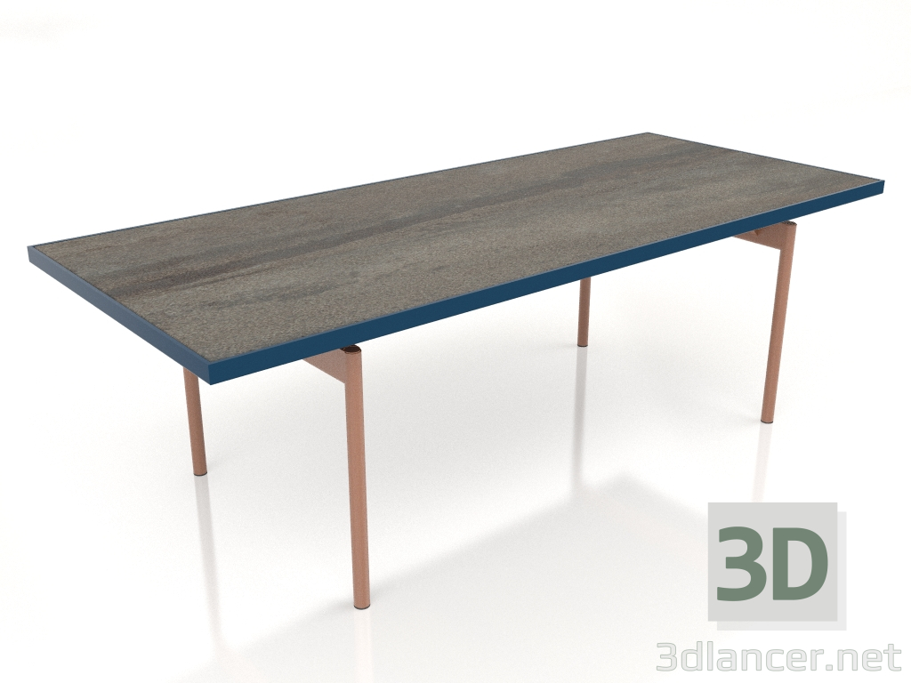 3d модель Стол обеденный (Grey blue, DEKTON Radium) – превью