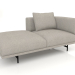 Modelo 3d Módulo de sofá Chaminé VIPP632 (sofá aberto, extremidade direita) - preview