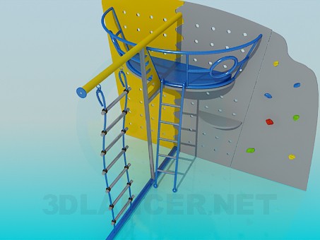 modelo 3D Muebles infantiles de deportes - escuchar modelo 3D Muebles infantiles de deportes - escuchar