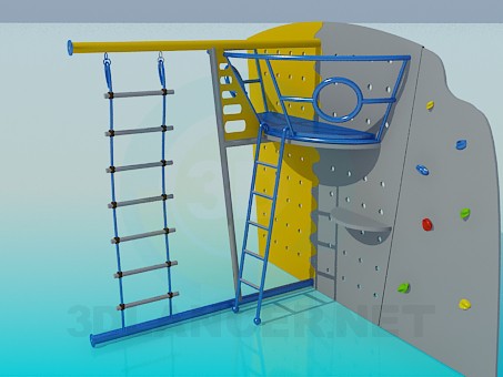 modelo 3D Muebles infantiles de deportes - escuchar modelo 3D Muebles infantiles de deportes - escuchar