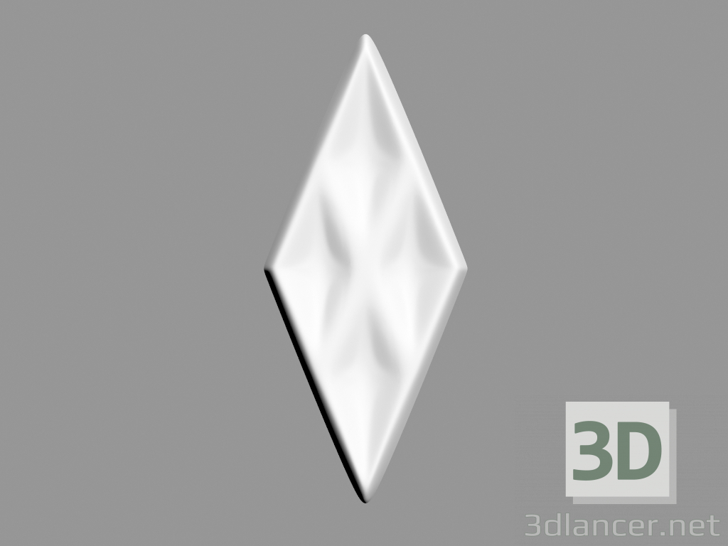 3D Modell Wanddekoration (F5) - Vorschau