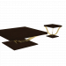 3d Coffee table and teseo model buy - render