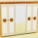 3d model Wardrobe 6-door - preview 3d model Wardrobe 6-door - preview