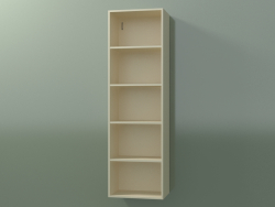 Wall tall cabinet (8DUBDC01, Bone C39, L 36, P 24, H 120 cm)