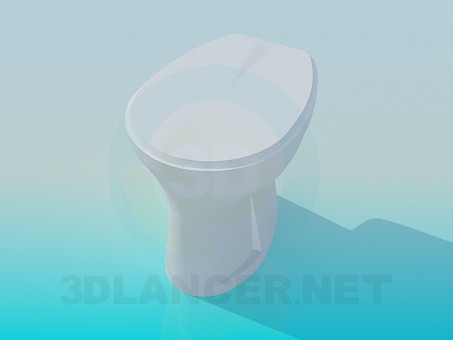 3d модель Унитаз – превью 3d модель Унитаз – превью