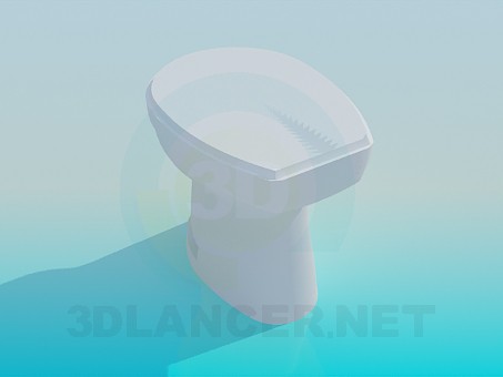 3d модель Унитаз – превью 3d модель Унитаз – превью