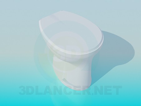 3d модель Унитаз – превью 3d модель Унитаз – превью