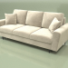 3d model Folding sofa Moghan (beige) - preview