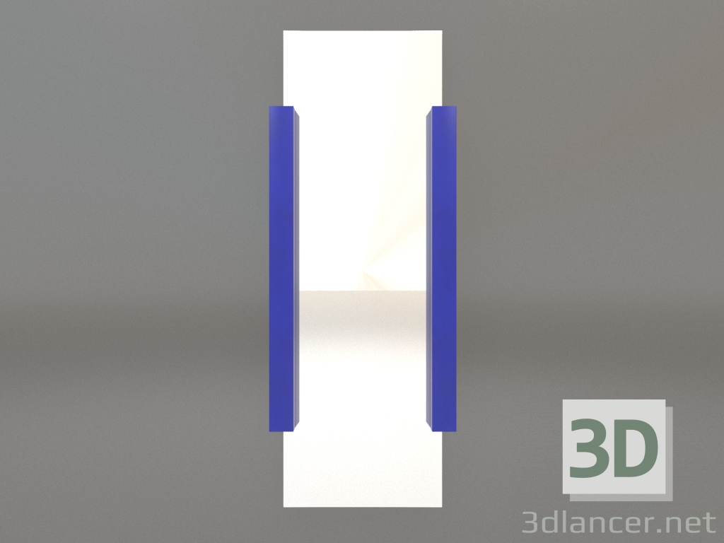 3d модель Зеркало ZL 07 (575х1500, blue) – превью