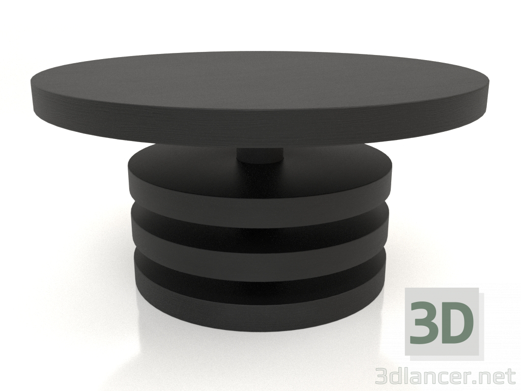 3d модель Стол журнальный JT 04 (D=800x400, wood black) – превью