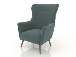 Fauteuil Camilla (turquoise)