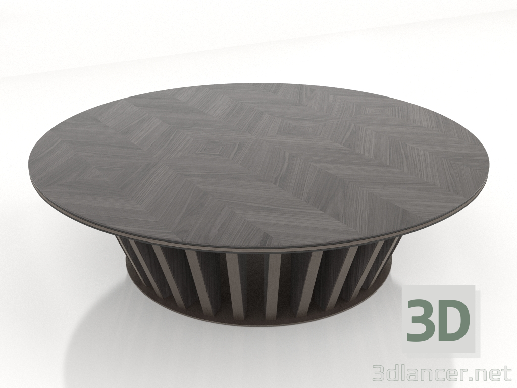 modello 3D Tavolino basso (D642) - anteprima