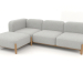 3D Modell Modulares Sofa (Komposition 24) - Vorschau