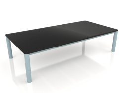 Table basse 70×140 (Bleu gris, DEKTON Domoos)