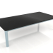 modèle 3D Table basse 70×140 (Bleu gris, DEKTON Domoos) - preview