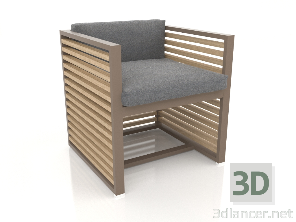 3d model Armchair (Bronze) - preview
