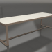 modèle 3D Table à manger 270 (DEKTON Danae, Bronze) - preview