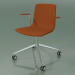 3d model Chair 5915 (on casters, with upholstery, with armrests) - preview