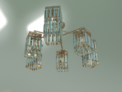 Ceiling chandelier Barra 10100-6 (gold-clear crystal)