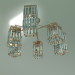 3d model Ceiling chandelier Barra 10100-6 (gold-clear crystal) - preview