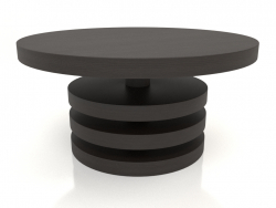 कॉफी टेबल JT 04 (D=800x400, वुड ब्राउन डार्क)