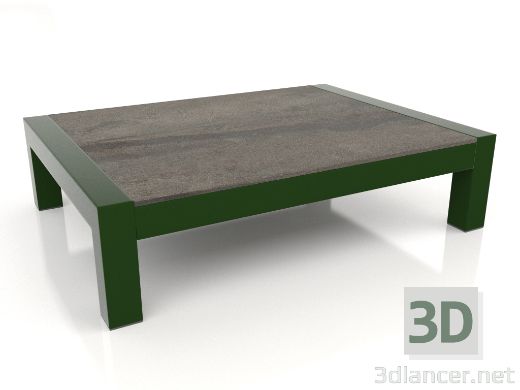 3d model Coffee table (Bottle green, DEKTON Radium) - preview