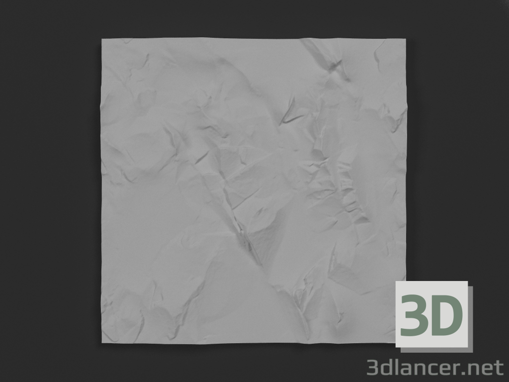 3d model Gypsum panel Everest - preview