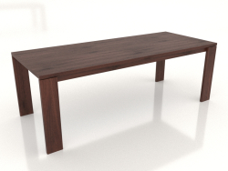 Mesa de jantar BLANK 2200x900x750 mm (carvalho tabaco)