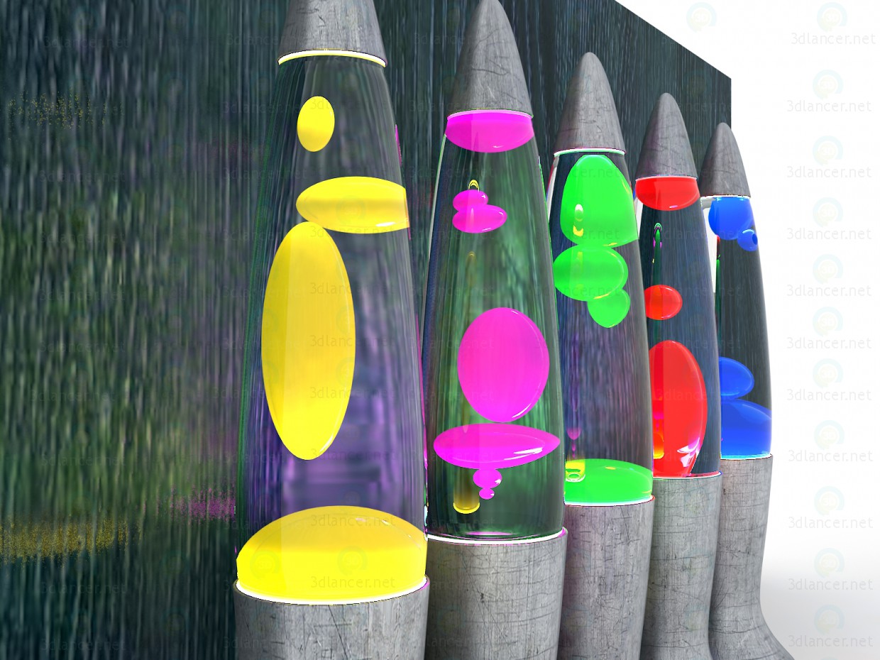 3d Lights "start", model "lava" model buy - render 3d Lights "start", model "lava" model buy - render