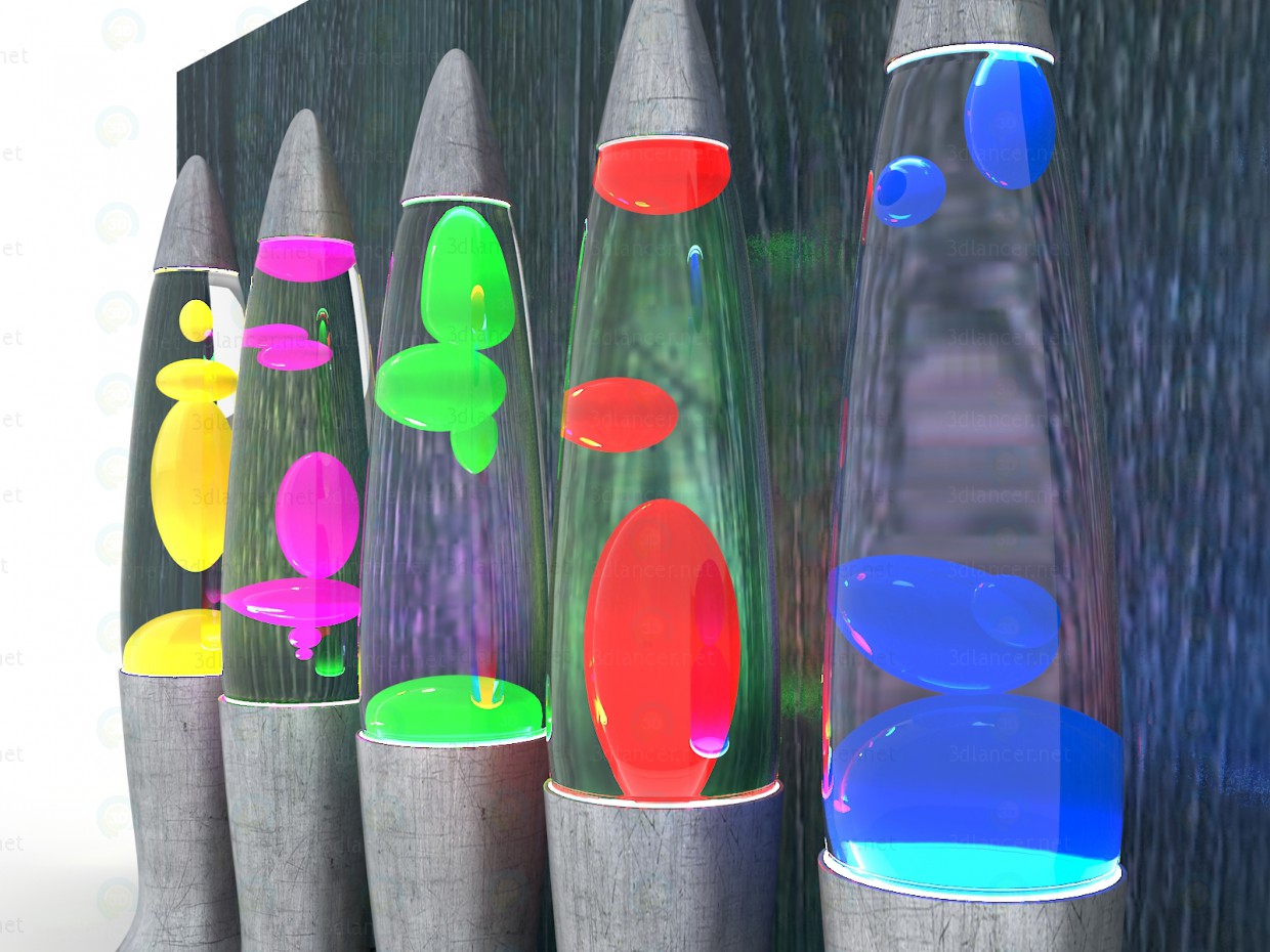 3d Lights "start", model "lava" model buy - render 3d Lights "start", model "lava" model buy - render