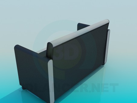3d модель Диван – превью 3d модель Диван – превью