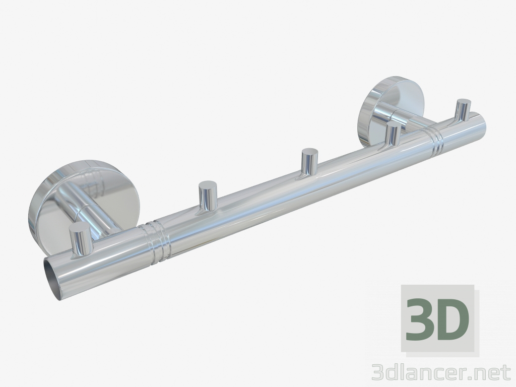 3D Modell Aufhänger CANYON 5 Haken (L 260) - Vorschau
