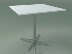 Quadratischer Tisch 0967 (H 74 - 80 x 80 cm, M02, LU1)