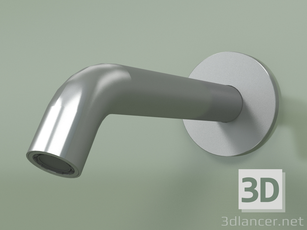 3D modeli Duvar musluğu Lmax 150mm (BC016, AS) - önizleme