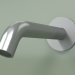 3d model Wall spout Lmax 150mm (BC016, AS) - preview