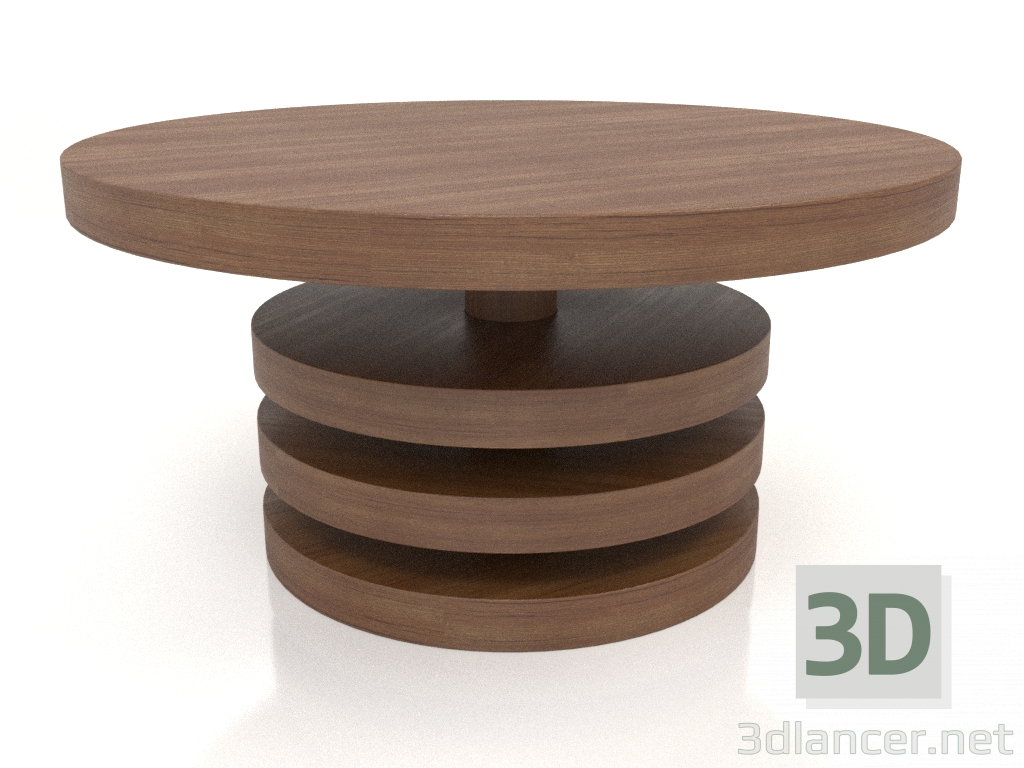 modèle 3D Table basse JT 04 (D=800x400, bois brun clair) - preview