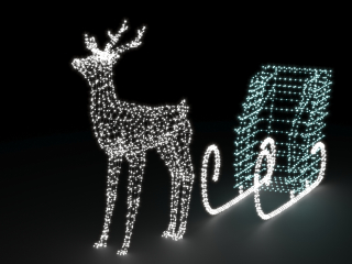 3D-Model "Rіzdvyany deer."