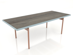 Dining table (Blue gray, DEKTON Radium)