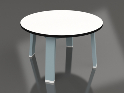 Table d'appoint ronde (gris bleu, phénolique)