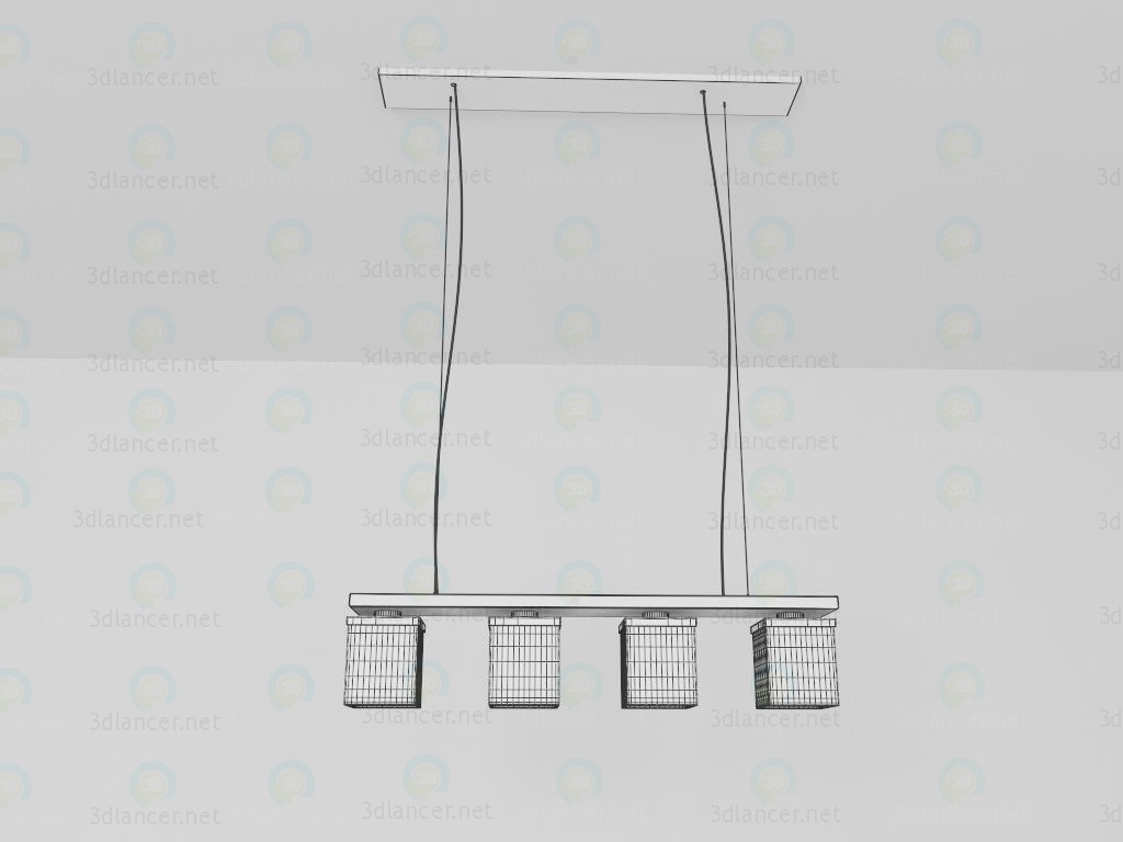 3d model hanging lamp - preview 3d model hanging lamp - preview