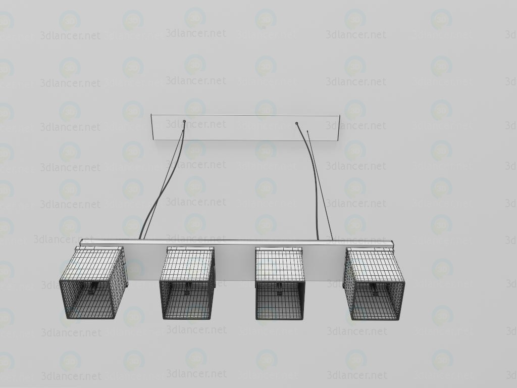 3d model hanging lamp - preview 3d model hanging lamp - preview