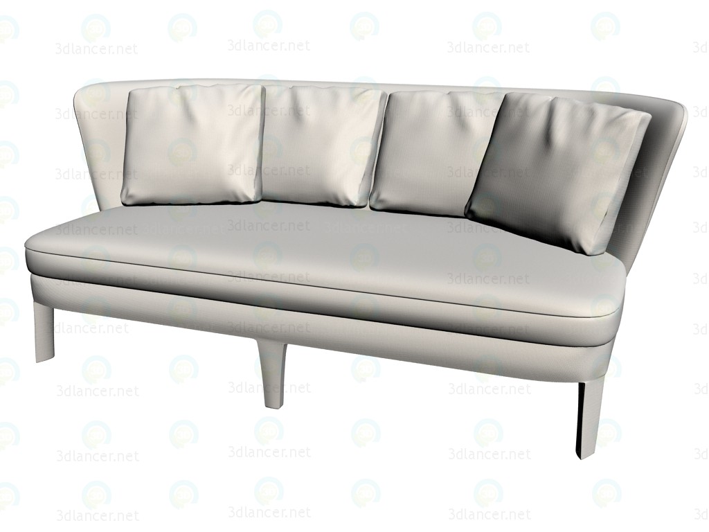 3D Modell Sofa 2802B - Vorschau