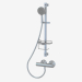 modèle 3D Pomme de douche avec une crémaillère et au savon Quadro (NCQ-051K 39741) - preview