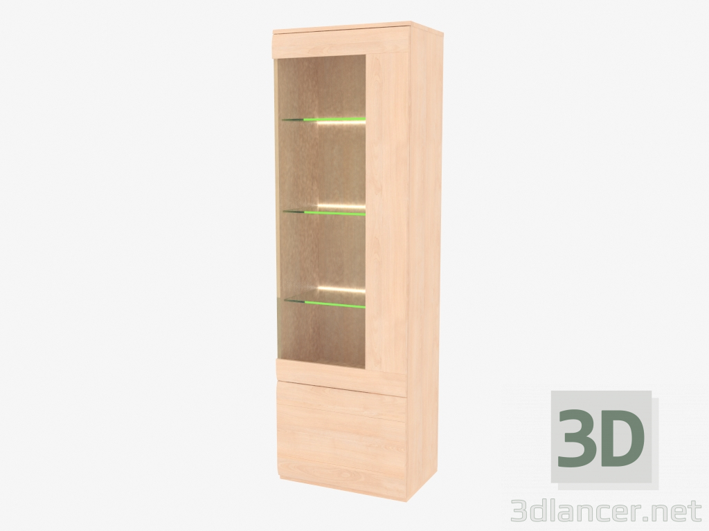 3d model The element of the lateral wall panel (6110-16) - preview