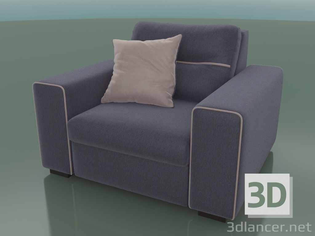 3d model Armchair Sky with a folding mechanism for sleeping (1250 x 1100 x 890, 125SK-110-AB) - preview