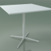 3D Modell Quadratischer Tisch 0967 (H 74 - 80 x 80 cm, M02, V12) - Vorschau