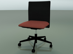 6500 low back chair (5 wheels, with mesh, V39)